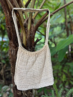 Natural Plain-Weave Bilum