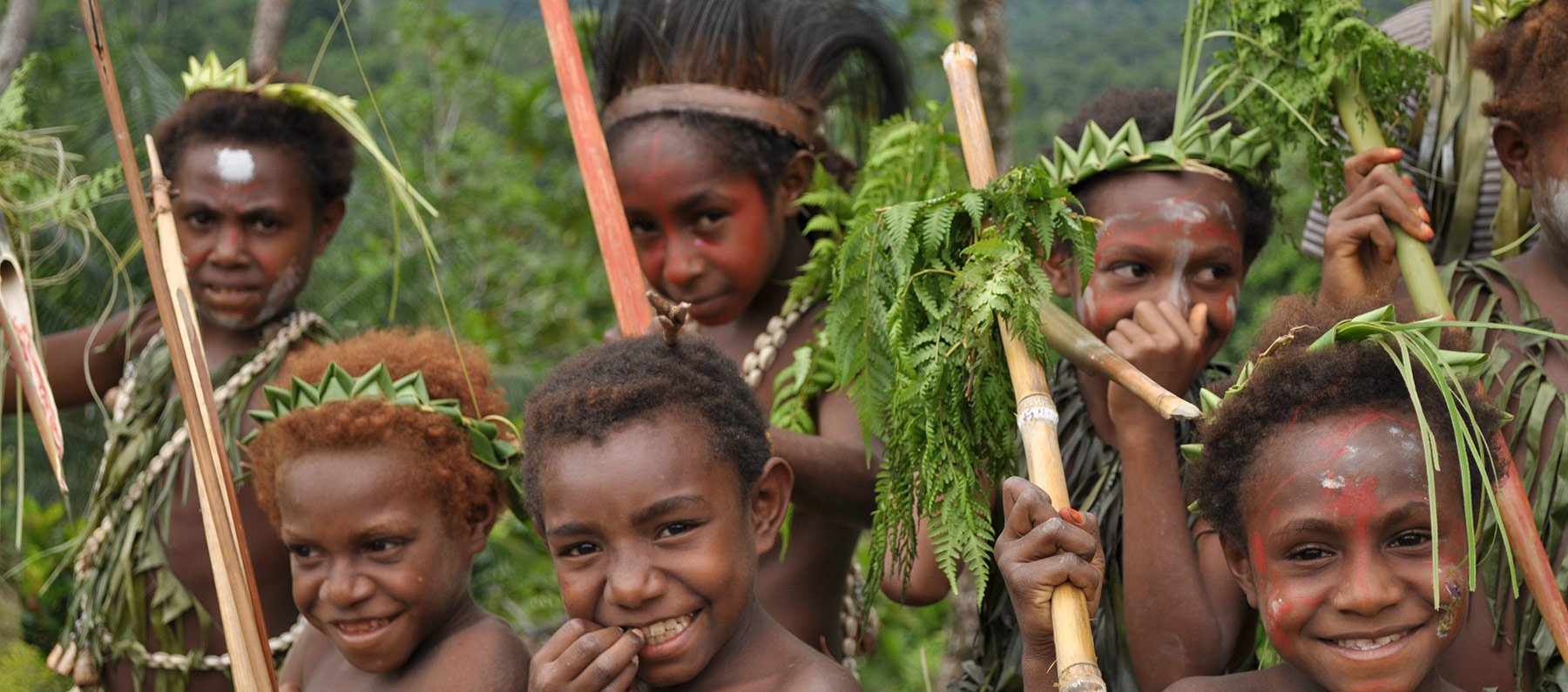 Children of the Torricelli villages