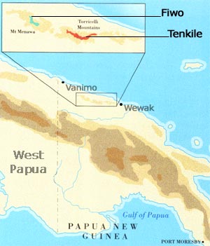 Distribution map